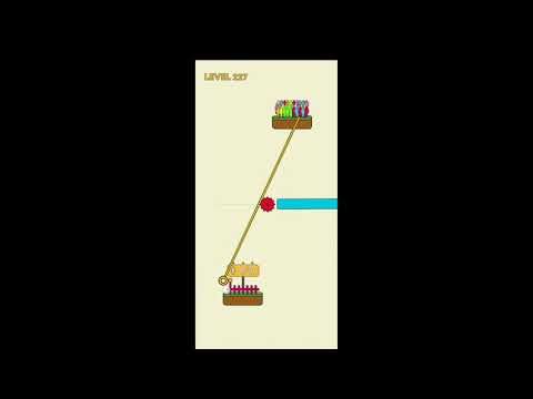 Video guide by puzzlesolver: Rope Rescue Level 227 #roperescue