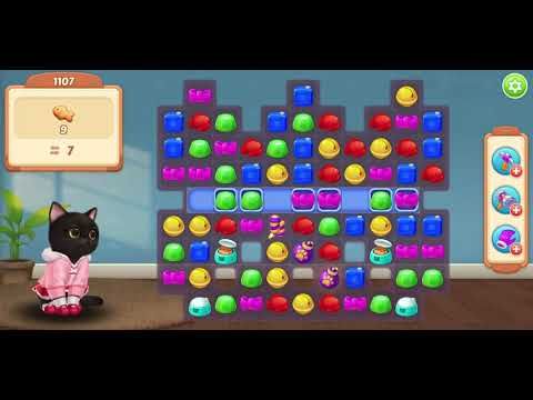 Video guide by Leo Mercury Games: Kitten Match Level 1107 #kittenmatch