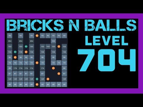 Video guide by Bricks N Balls: Bricks n Balls Level 704 #bricksnballs