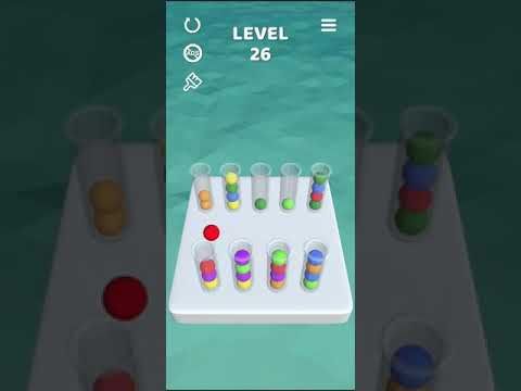 Video guide by Mobile games: Sort It 3D Level 26 #sortit3d