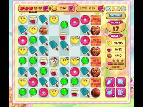 Video guide by Gamopolis: Candy Valley Level 1389 #candyvalley