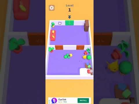 Video guide by CK Gaming: Cat Escape! Level 1 #catescape