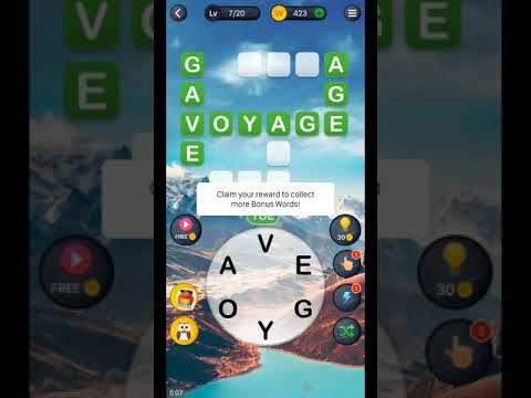 Video guide by ETPC EPIC TIME PASS CHANNEL: Word Planet! Chapter 1 - Level 7 #wordplanet
