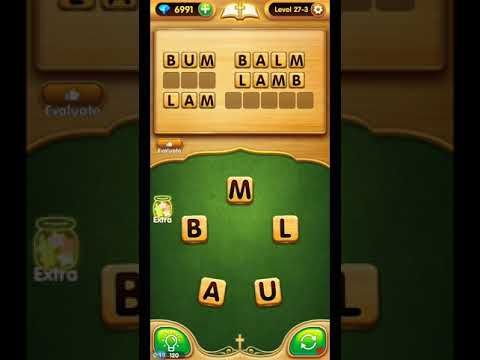 Video guide by ETPC EPIC TIME PASS CHANNEL: Bible Word Puzzle Chapter 27 - Level 3 #biblewordpuzzle