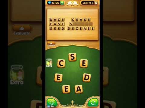 Video guide by ETPC EPIC TIME PASS CHANNEL: Bible Word Puzzle Chapter 96 - Level 7 #biblewordpuzzle