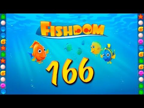 Video guide by GoldCatGame: Fishdom: Deep Dive Level 166 #fishdomdeepdive