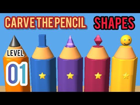 Video guide by Mudassar Gaming: Carve The Pencil Level 1 #carvethepencil