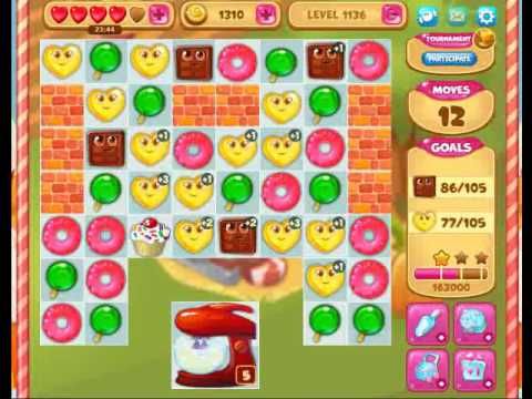 Video guide by Gamopolis: Candy Valley Level 1136 #candyvalley