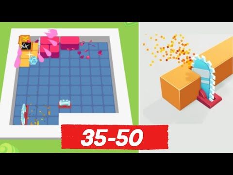 Video guide by HOTGAMES: Shape Slicer 3D Level 35-50 #shapeslicer3d
