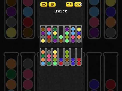 Video guide by Mobile games: Ball Sort Puzzle Level 393 #ballsortpuzzle