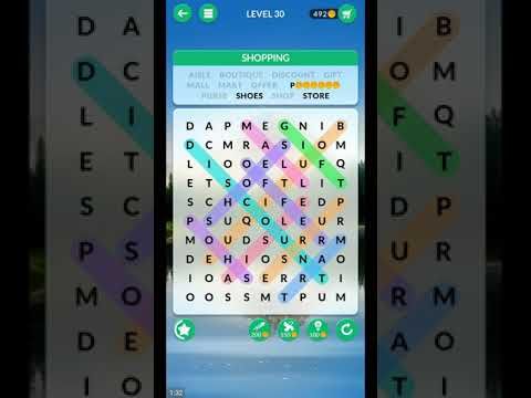 Video guide by ETPC EPIC TIME PASS CHANNEL: Wordscapes Search Level 30 #wordscapessearch