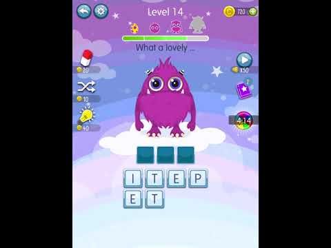 Video guide by Scary Talking Head: Word Monsters Level 14 #wordmonsters