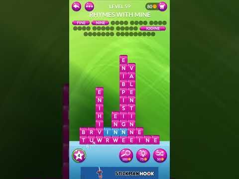 Video guide by RebelYelliex: Word Stacks Level 59 #wordstacks