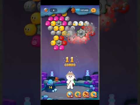 Video guide by 陳聖麟: LINE Bubble Level 1237 #linebubble