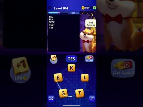 Video guide by RebelYelliex: Word Show Level 184 #wordshow