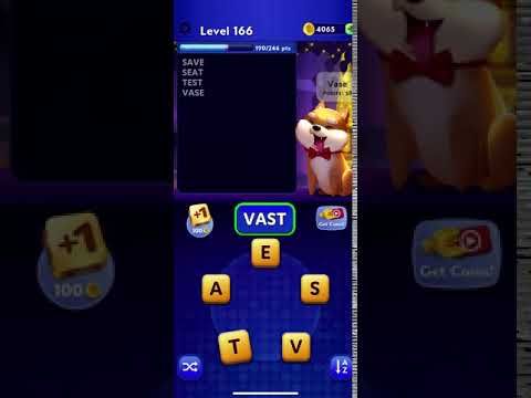 Video guide by RebelYelliex: Word Show Level 166 #wordshow