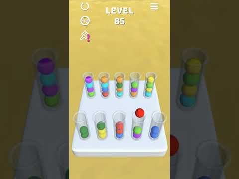 Video guide by HRAX Gaming: Sort It 3D Level 85 #sortit3d