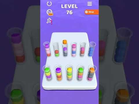 Video guide by HRAX Gaming: Sort It 3D Level 76 #sortit3d