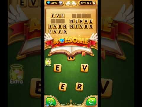 Video guide by ETPC EPIC TIME PASS CHANNEL: Bible Word Puzzle Chapter 13 - Level 2 #biblewordpuzzle