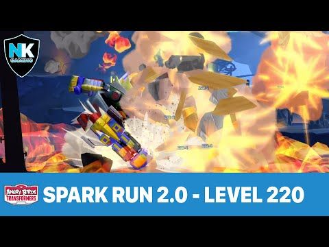 Video guide by Nighty Knight Gaming: Angry Birds Transformers Level 220 #angrybirdstransformers
