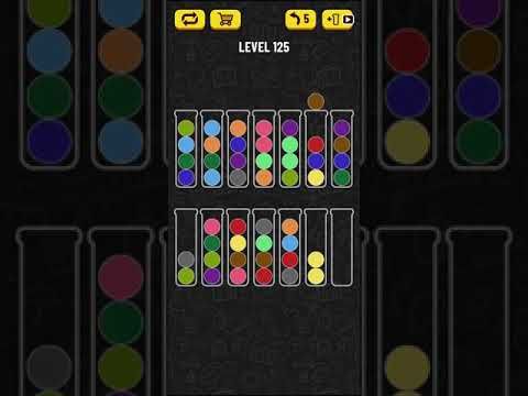 Video guide by Mobile games: Ball Sort Puzzle Level 125 #ballsortpuzzle