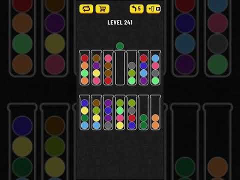 Video guide by Mobile games: Ball Sort Puzzle Level 241 #ballsortpuzzle
