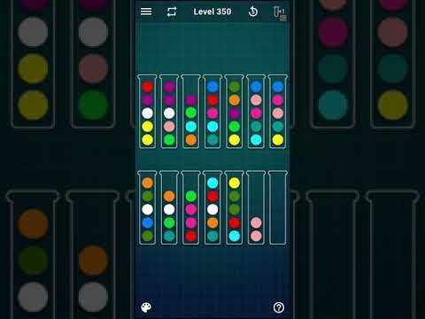 Video guide by Mobile games: Ball Sort Puzzle Level 350 #ballsortpuzzle