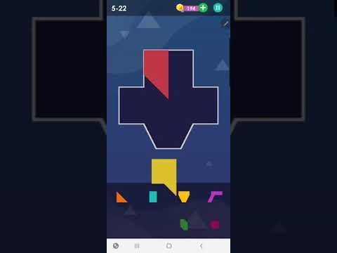 Video guide by This That and Those Things: Tangram! Level 5-22 #tangram