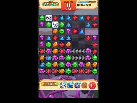 Video guide by Apps Walkthrough Tutorial: Jewel Match King Level 446 #jewelmatchking