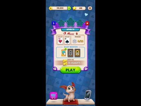 Video guide by Android Games: Solitaire Pets Adventure Level 73 #solitairepetsadventure