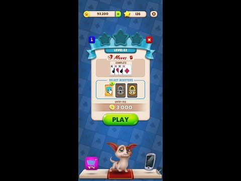 Video guide by Android Games: Solitaire Pets Adventure Level 62 #solitairepetsadventure