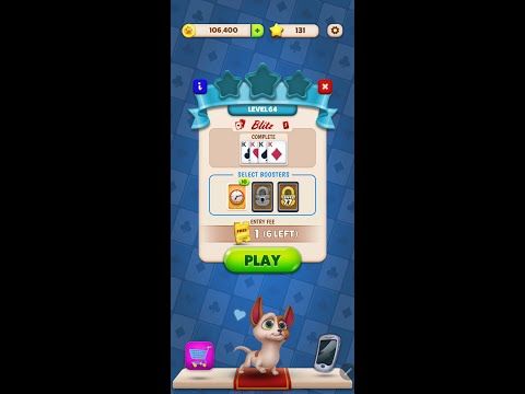 Video guide by Android Games: Solitaire Pets Adventure Level 64 #solitairepetsadventure