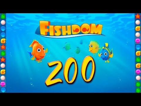 Video guide by GoldCatGame: Fishdom: Deep Dive Level 200 #fishdomdeepdive