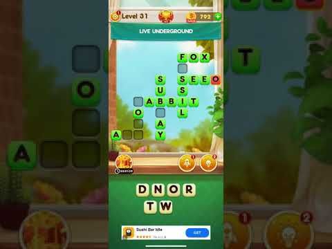 Video guide by RebelYelliex: Word Free Time Level 31 #wordfreetime