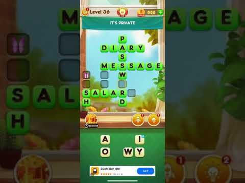 Video guide by RebelYelliex: Word Free Time Level 36 #wordfreetime