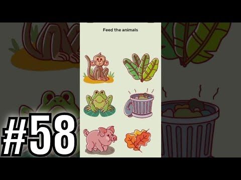Video guide by CercaTrova Gaming: Feed the animals Level 58 #feedtheanimals