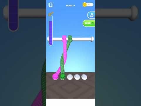 Video guide by Chaker Gamer: Tangle Master 3D Level 6 #tanglemaster3d