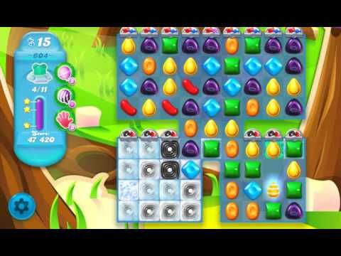 Video guide by Pete Peppers: Candy Crush Soda Saga Level 604 #candycrushsoda