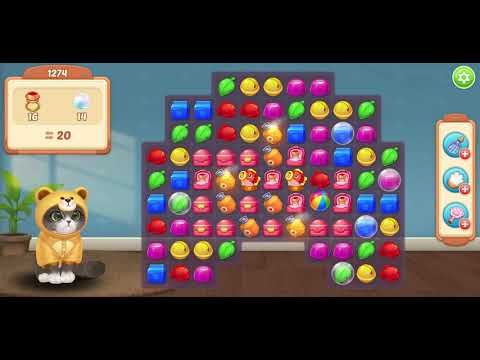 Video guide by Leo Mercury Games: Kitten Match Level 1274 #kittenmatch