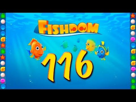 Video guide by GoldCatGame: Fishdom: Deep Dive Level 116 #fishdomdeepdive