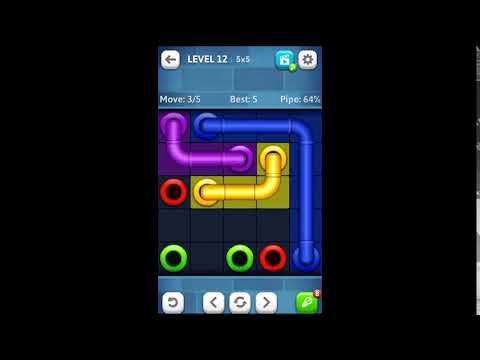 Video guide by Futzi's Game Palace: Line Puzzle: Pipe Art Level 12 #linepuzzlepipe
