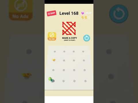 Video guide by Attiq gaming channel: Line Paint! Level 168 #linepaint