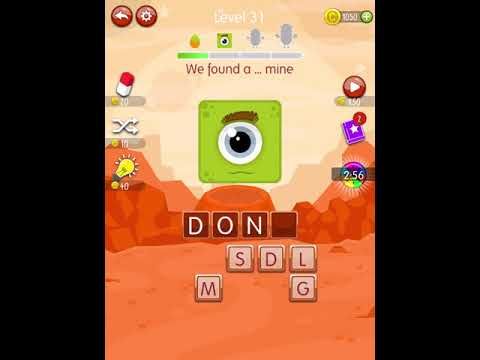 Video guide by Scary Talking Head: Word Monsters Level 31 #wordmonsters