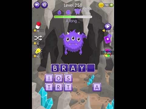 Video guide by Scary Talking Head: Word Monsters Level 258 #wordmonsters
