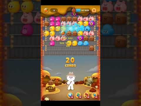 Video guide by 陳聖麟: LINE Bubble 2 Level 1054 #linebubble2