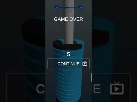Video guide by apple gamer: Happy Stack Ball Level 25 #happystackball