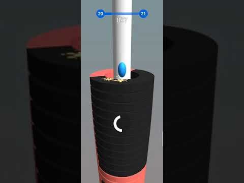 Video guide by apple gamer: Happy Stack Ball Level 20 #happystackball