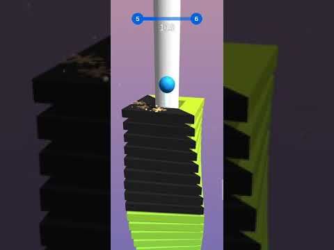 Video guide by apple gamer: Happy Stack Ball Level 5 #happystackball