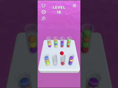 Video guide by Mobile games: Sort It 3D Level 16 #sortit3d