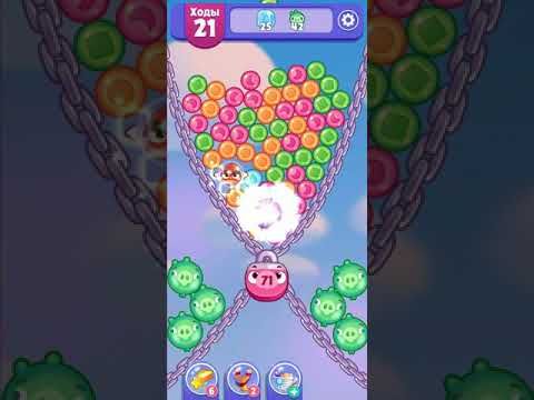 Video guide by badhands: Angry Birds Dream Blast Level 214 #angrybirdsdream